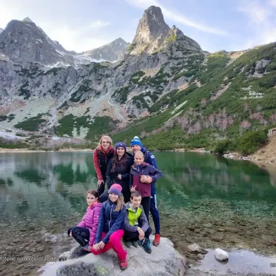 Jesenný rodinný výlet na Zelené pleso