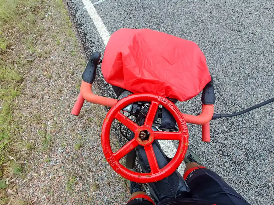 Bicyklom naprieč Austráliou na Clermont Peter Božík