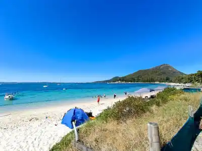 40km piesočná pláž. Stockton Sand Dunes.