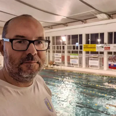 S Jozefom Kakulom o Topoľčianskej 24 hodinovke v plávaní