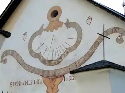 Slnečné hodiny na fare