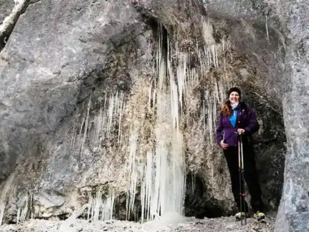 Kláštorná roklina: Zimný prechod Slovenským rajom