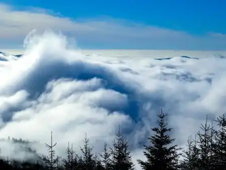 Zimné panorámy z Kráľovej Hole