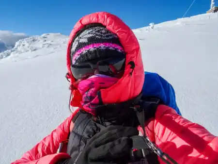 Zostup z Kráľovej Hole