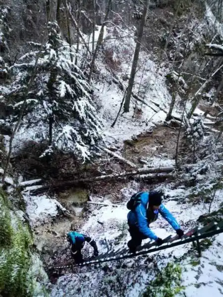 Ponad Vyšný vodopád