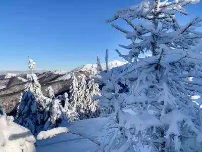 Pohľad na hrebeň Malej Fatry