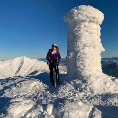 Zimná túra na Malý Kriváň a Suchý