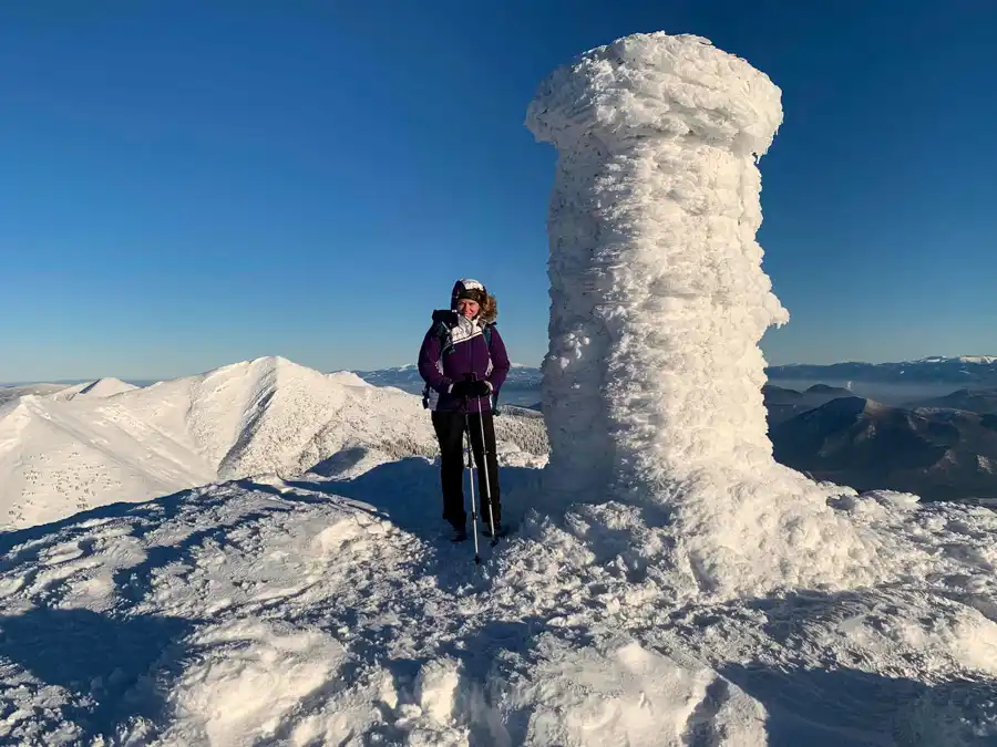 Zimná túra na Malý Kriváň a Suchý