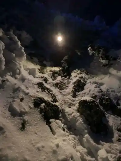 Zostup z hrebeńa Malej Fatry k chate