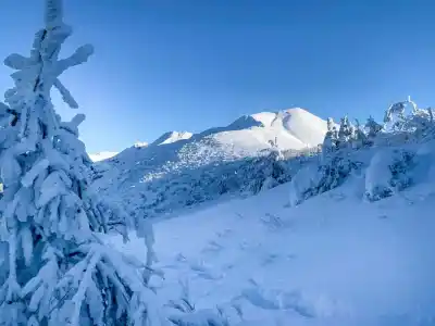 Pohľad na hrebeň Malej Fatry