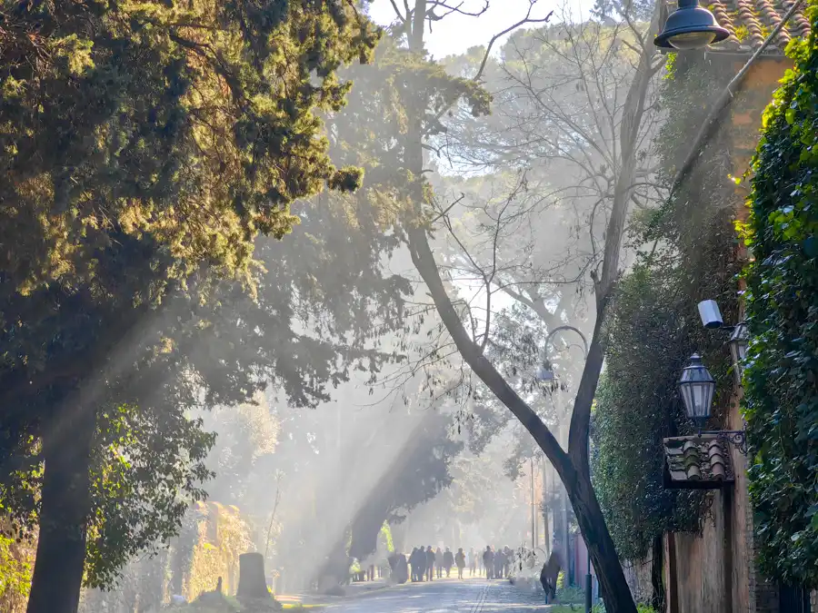 Via Appia Antica nás privítala mystikou