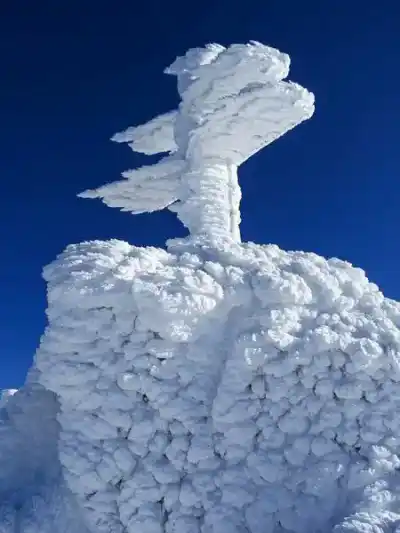 Ďumbier kríž v zime