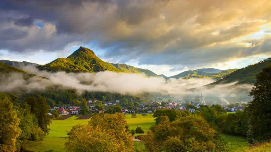 inverzia nad Muránskou Hutou