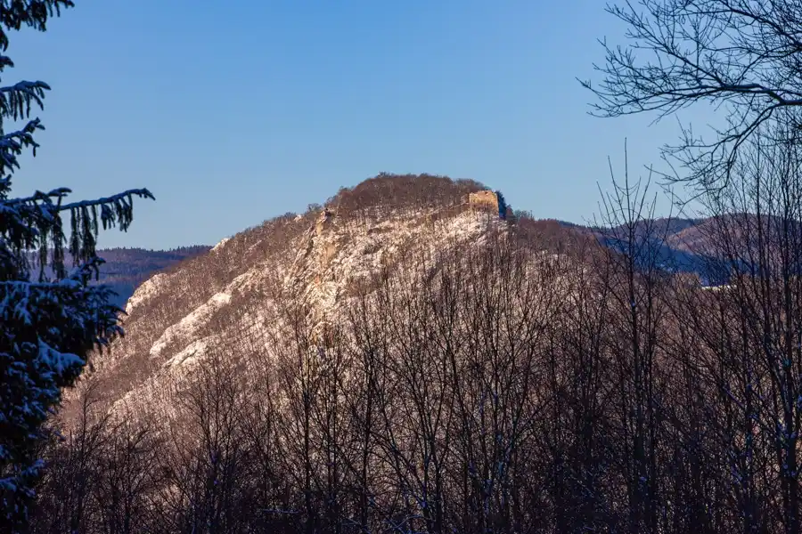 Pohľad na Muránsky Hrad