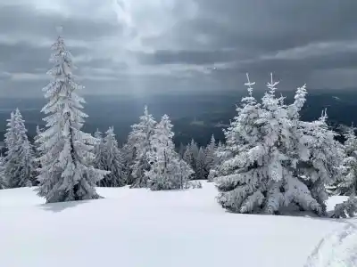 Výstup z Oravskej Polhhory