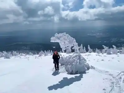 Výstup z Oravskej Polhhory