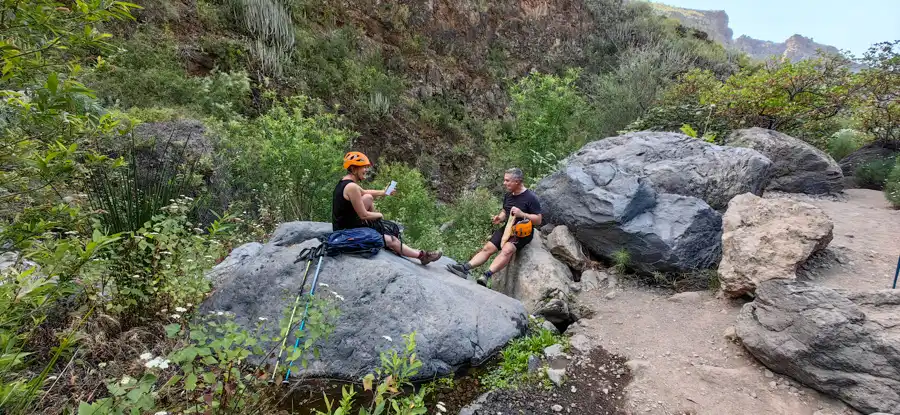 Pohoda na skalách Barranco del Infierno