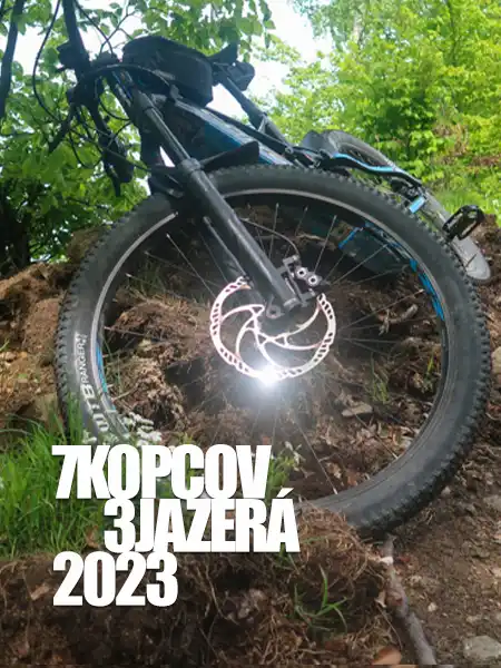 7 kopcov 3 jazerá na bicykli