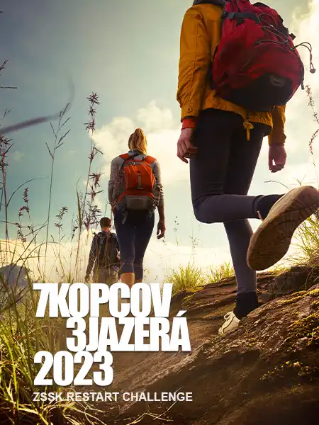7 kopcov 3 jazerá 2023 ZSSK restart challenge