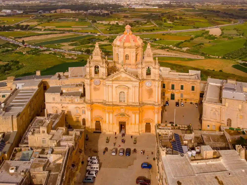 Mdina tiché mesto