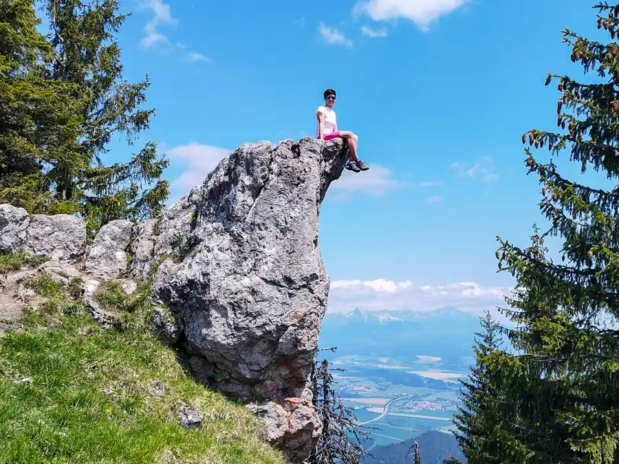 Na vrcholovej skale foto nesmie chýbať