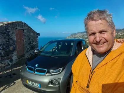 Ako sa jazdí s elektrickým BMW i3 na Madeire
