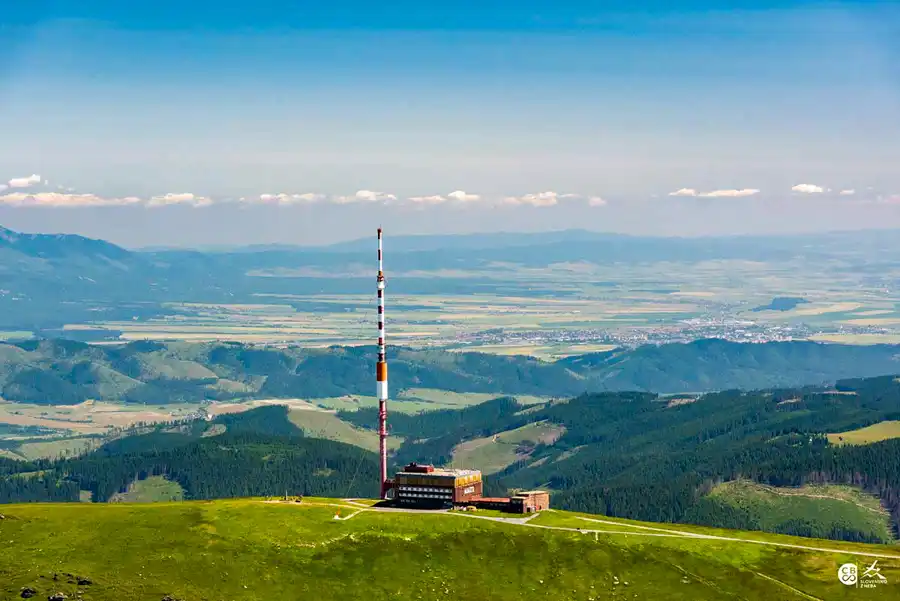 Kráľova Hoľa CBS Slovensko z neba