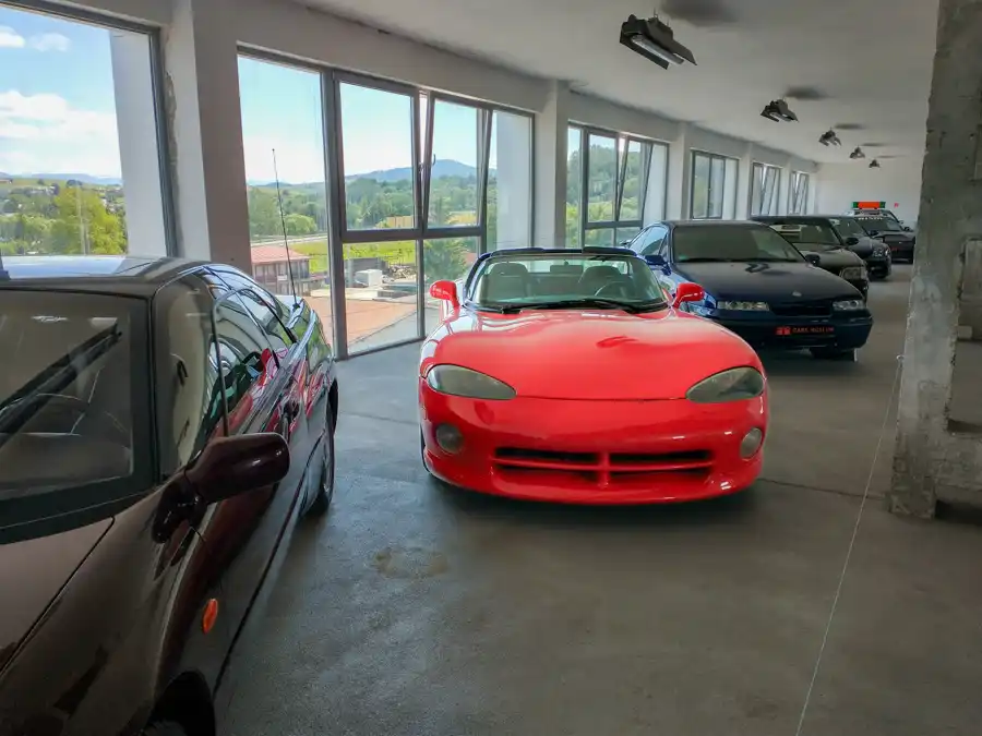 Double red Cars museum