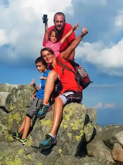 Rodinná vrcholovka z Chopku