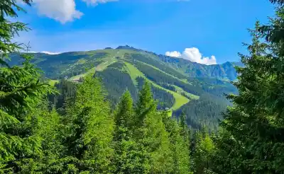 Pohľad na Chopok z Bencúrovej veže