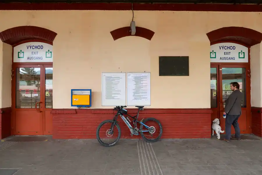 Vlakom a bicyklom z Vrútok na Sučany