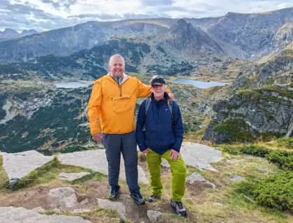 Rila lakes hiking