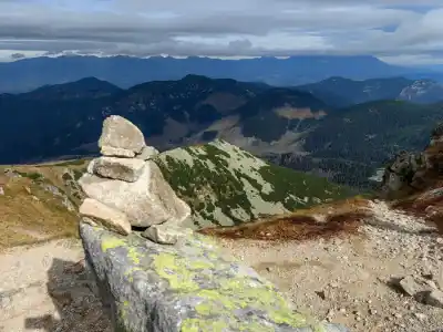 Chvíľa slnka pod Chopkom