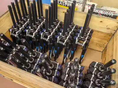 Odpružené vidlice pre terénne špeciály