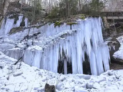 Ľadopád Tesná skala