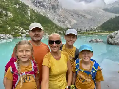 Chodník na Lago di Sorapis