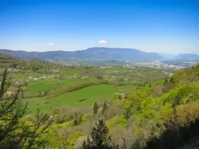 Pohľad na Savojské Alpy