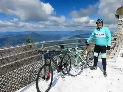 Mont Revard pod snehom