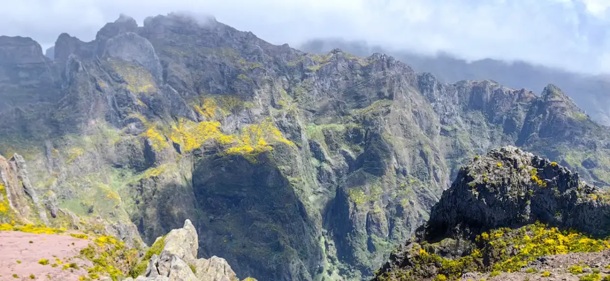 Prechod na Pico Ruivo