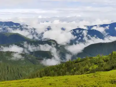 Nízke Tatry v oblakoch