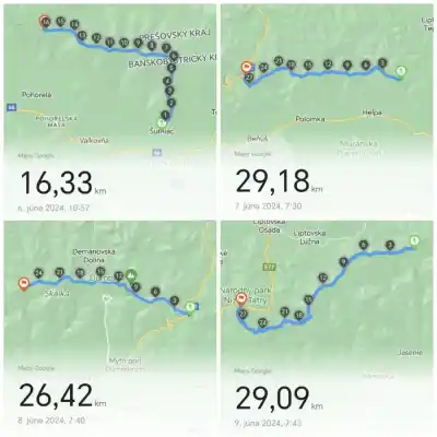 Trasa hrebeňovky NT