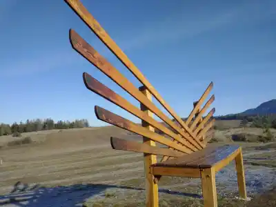 Lavička v Rajeckej lesnej