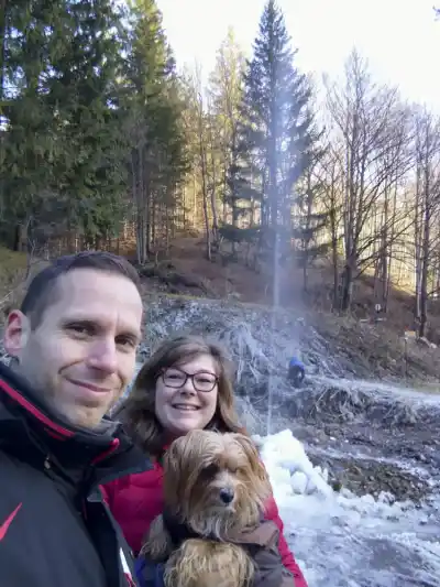 Gejzír v Rajeckolesnianskej doline