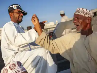 Fish market Mina al Fahal