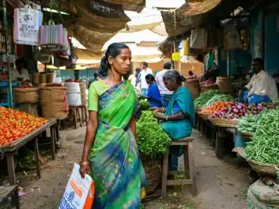 Trhy v Tiruvannamalai