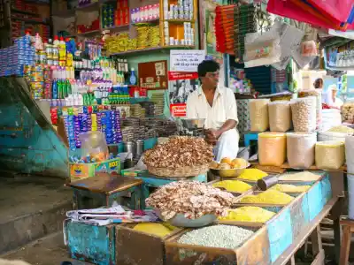 Trhy v Tiruvannamalai