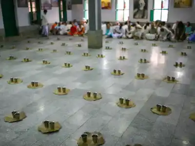 Jedlo v ášrame Ramana Mahárišiho