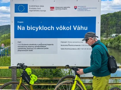 Cyklotrasa na Kotešovú