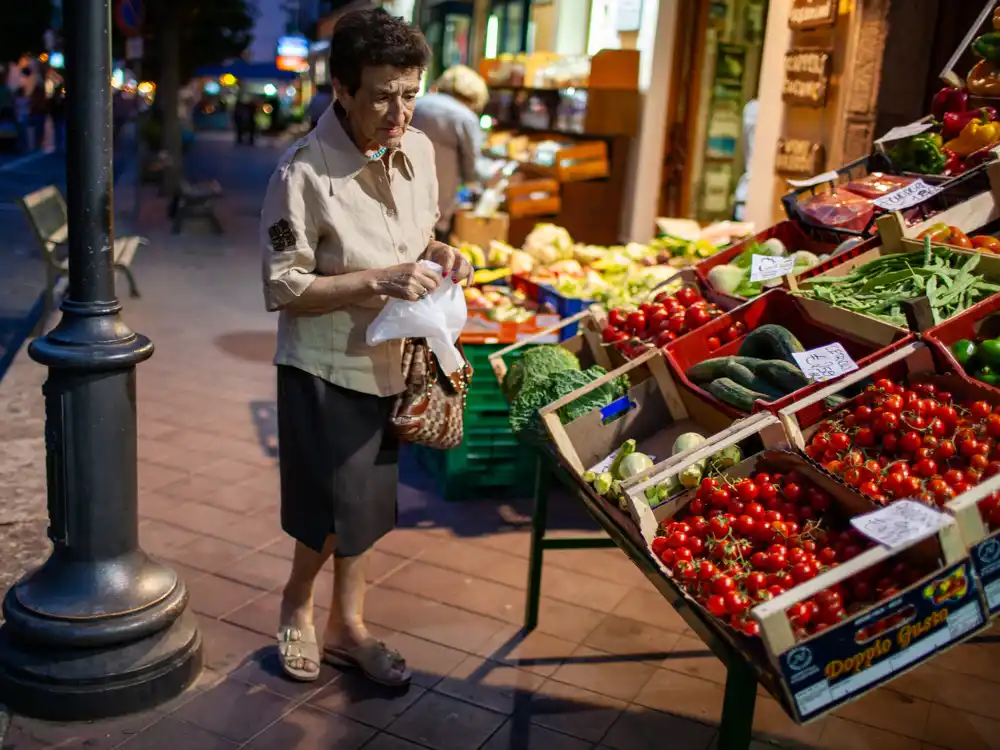 Lipari market