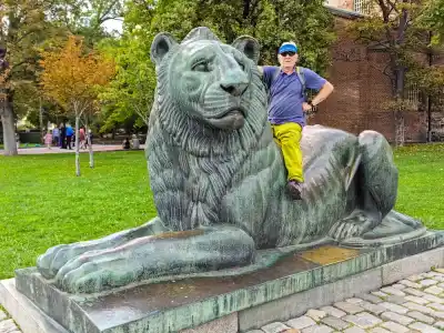 Johny vedľa Santa Sofia